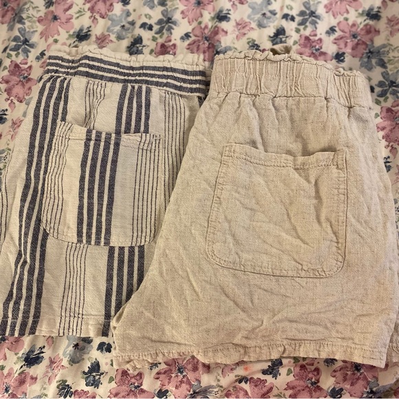 Angel Kiss Pants - Angel kiss linen shorts bundle